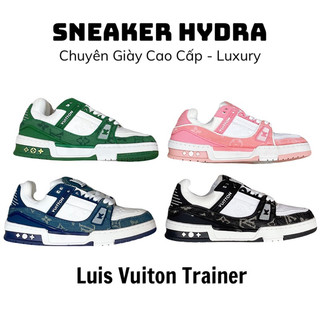 Giày thể thao nam nữ LV Trainer Luxury Đủ Các Phối Màu