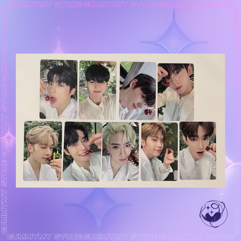 Zerobaseone  - MD Fancon ảnh bo góc trong pack trading chính hãng