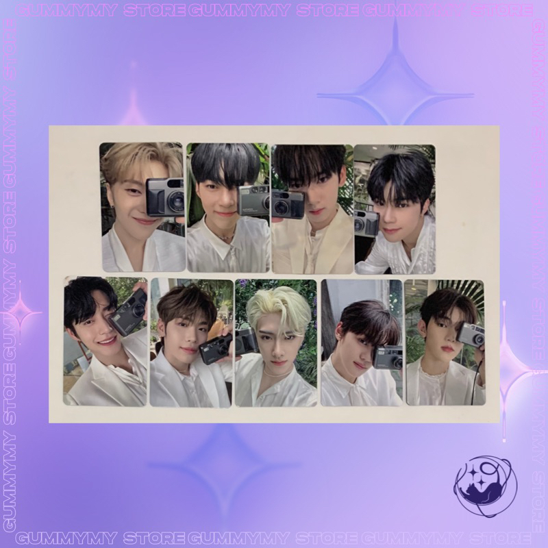 Zerobaseone  - MD Fancon ảnh bo góc trong pack trading chính hãng