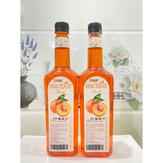 Siro Đào KINGTEA.XT( chai nhựa)- Chai 800ml
