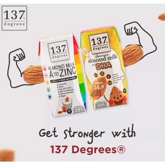 Sữa Hạt Hạnh Nhân DHA 137 Degrees Giúp Bé Phát Triển Trí Não Và Thị Giác