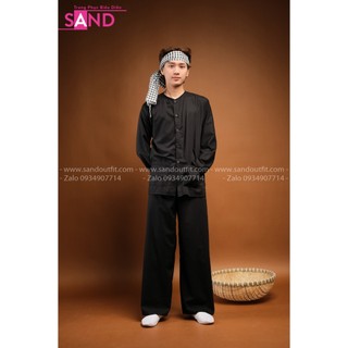 Bà ba kate nam đen, bộ bà ba nam