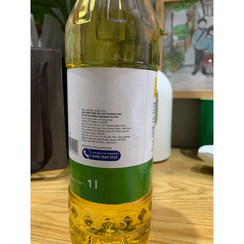 Dầu thực vật Seleci chai 1 lít date 3/2025