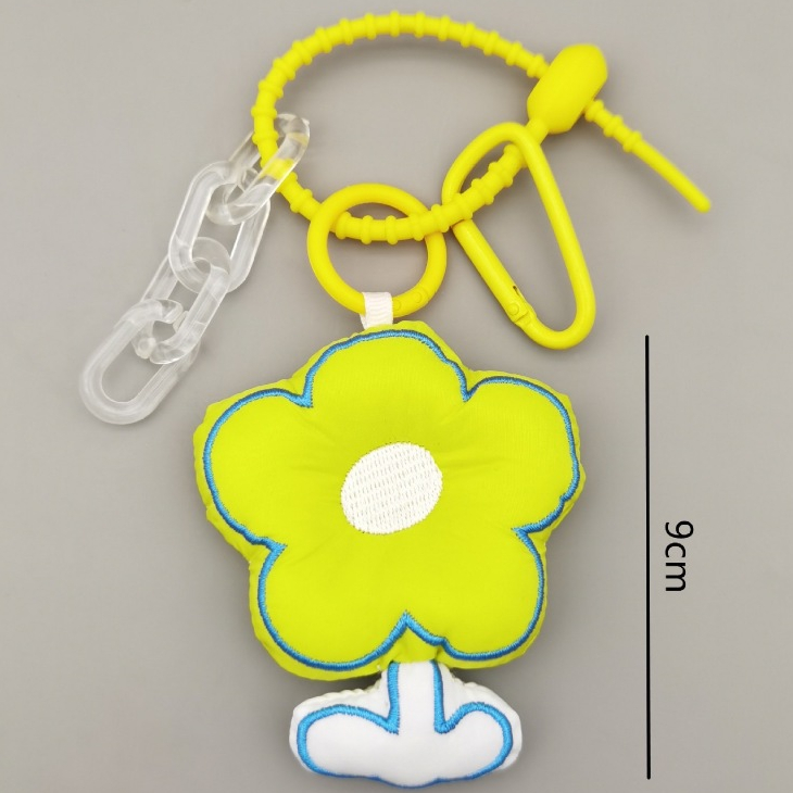 Móc khóa treo cặp, balo, túi xách hình chú chó, gấu bông xinh xắn đáng yêu MBL09