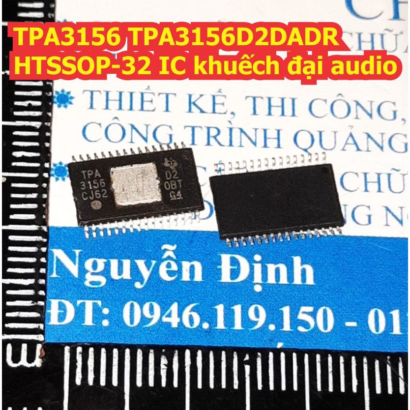 TPA3116 TPA3116D2DADR TPA3156 TPA3156D2DADR HTSSOP-32 IC khuếch đại audio kde9474