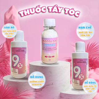 BỘT TẨY TÓC [ BỘT TẠO NỀN TÓC , tặng kèm oxy trợ dưỡng]
