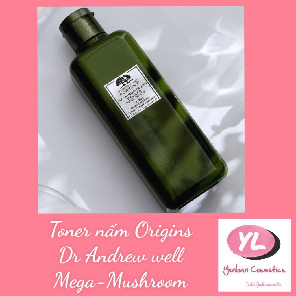Toner nấm phục hồi ORIGINS Mega-Mushroom & Treatment Lotion Nấm 200ml