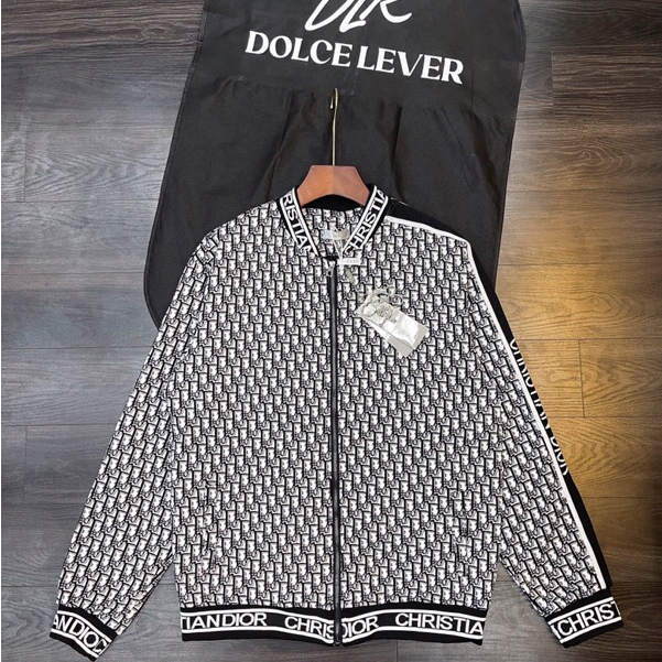 Áo khoác thu đông nam nữ Di.or bo viền nét căng đét. ảnh thật_40355