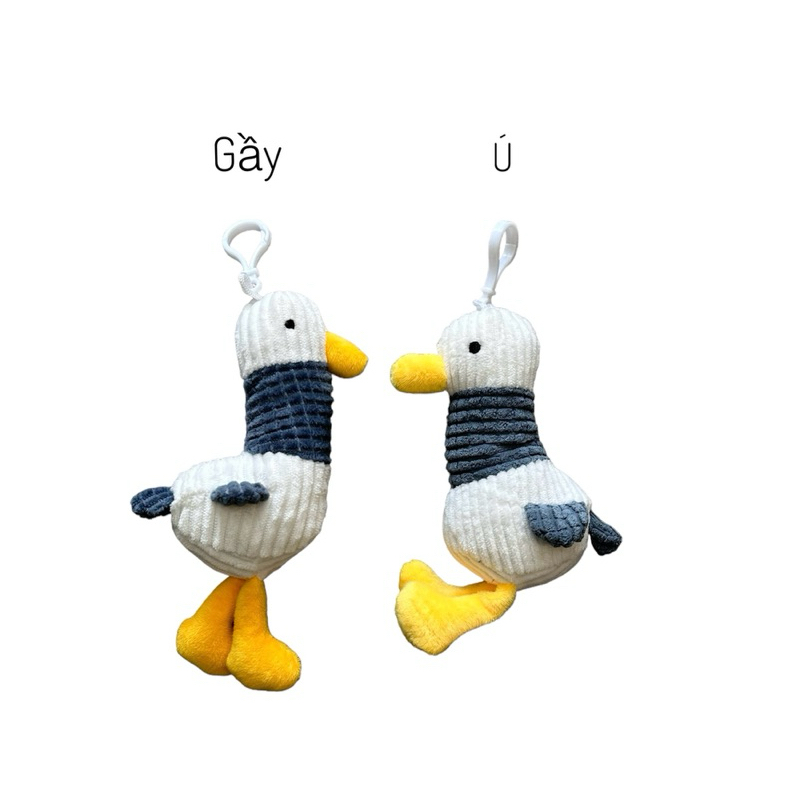 Phụ Kiện Móc Khoá Hình Thú Bông