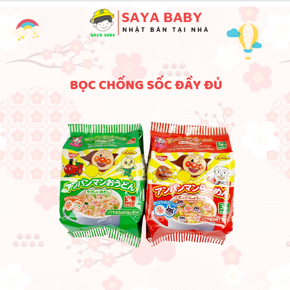Mì Chú Hề Apaman Nissin, mì ăn dặm cho bé 90g Nhật Bản