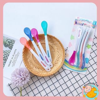 Thìa Ăn Dặm Silicon Báo Nóng Kichilachi, Munchkin Goodbabyvn