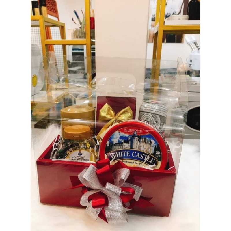 Túi Hộp Mica Vali Siêu Đẹp 2 Màu. Đựng Quà Tặng, Trái Cây Nhập Khẩu