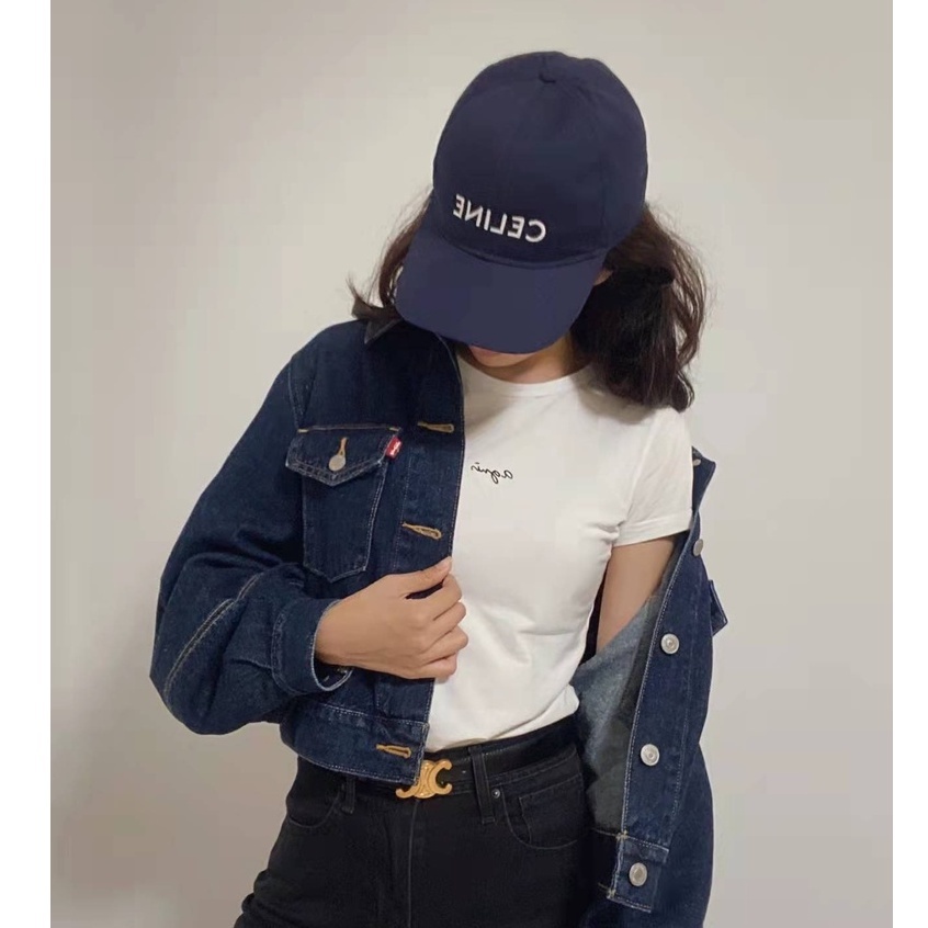 🔥Siêu Hot🔥Mũ Lưỡi Trai Thêu Chữ C<E<L<I<N<E , Mẫu hottrend 2023 Của Giới Trẻ , Form Unisex dành cho cả Nam Và Nữ