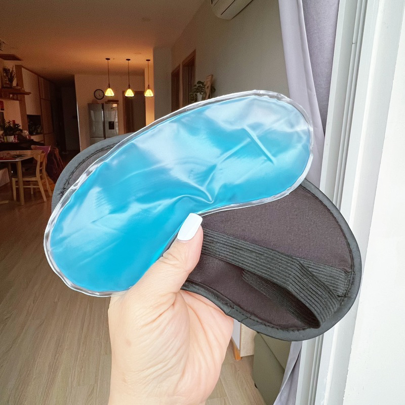 BỊT MẮT NGỦ CÓ TÚI GEL GẤU DÂU LOTSO