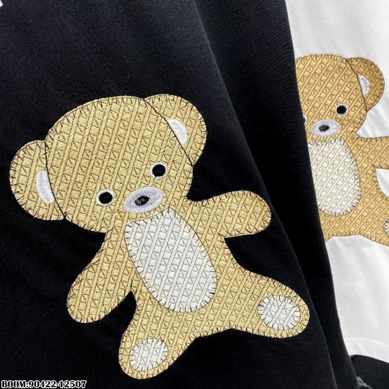 Áo Phông Nam nữ thêu gấu hot hit kèm ảnh thật _90442