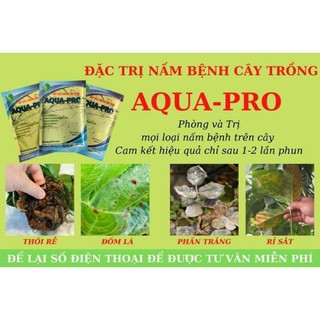 Chế phẩm trừ nấm, khuẩn aqua pro gói 125gram