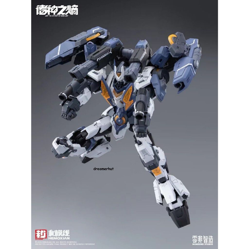 Mô Hình Lắp Ráp The Entropy of Titans MG NZS-05-3 THOR có LED