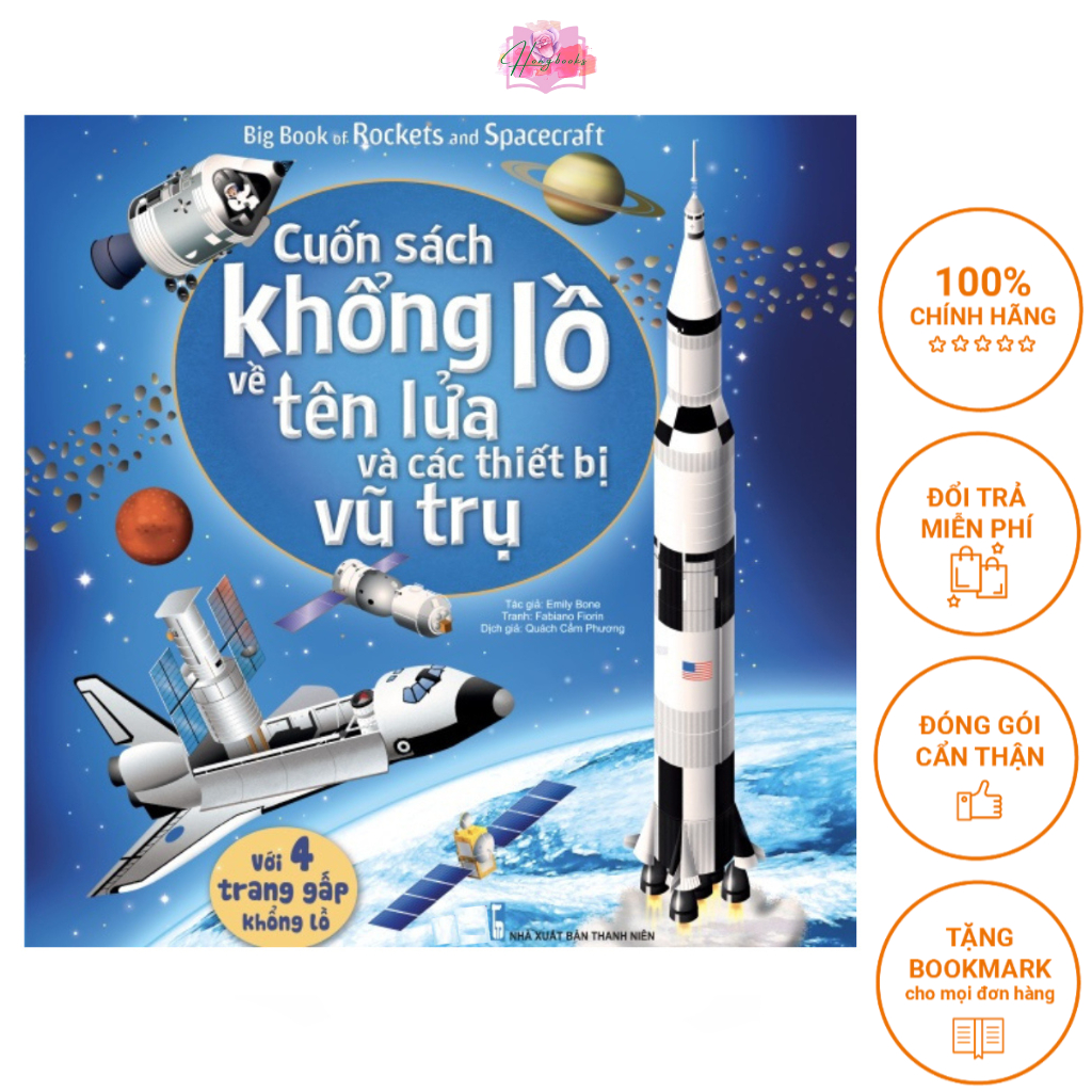 Sách - Cuốn Sách Khổng Lồ Về Tên Lửa Và Các Thiết Bị Vũ Trụ - Big Book Rockets And Spacecraft