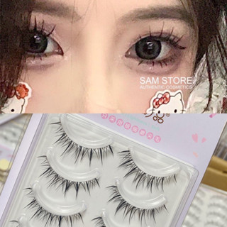 Mi babi doll dạng tia mảnh Sammi02 gân trong giúp mắt to tròn, gân mi mềm không gây cộm mắt