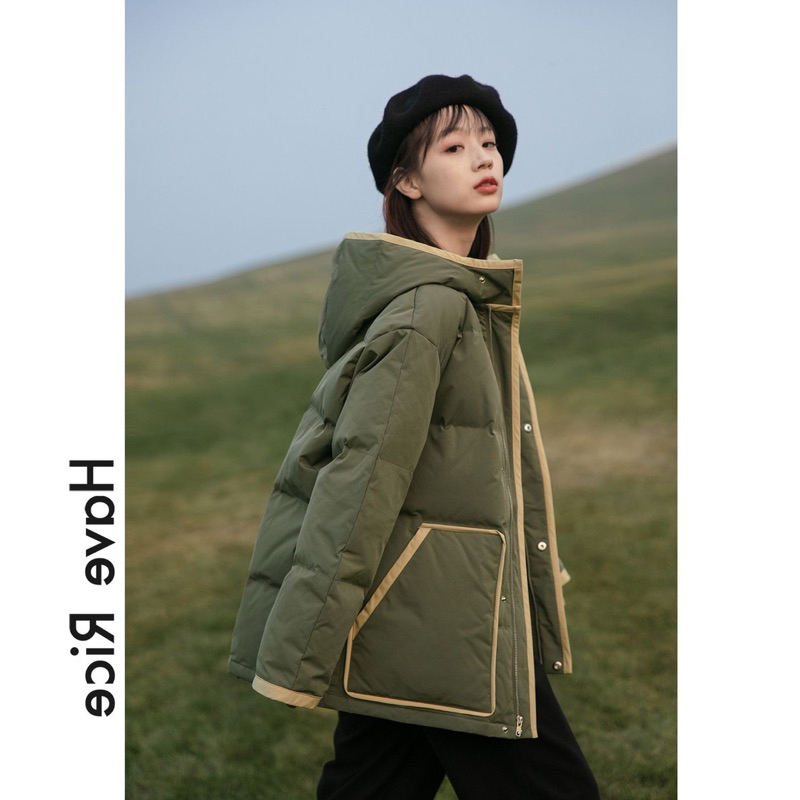 Áo phao thiết kế mới 2023 phong cách trẻ trung hiện đại ấm áp