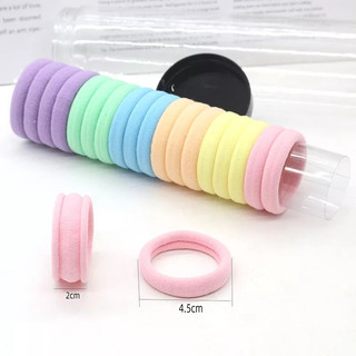 Set ống 20 dây thun cột tóc nữ màu