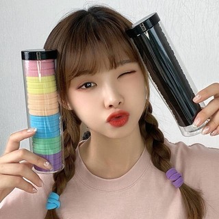 Set ống 20 dây thun cột tóc nữ màu