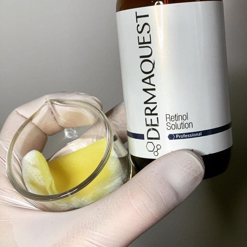 DermaQuest Retinol Solution peel da căng bóng giảm mụn