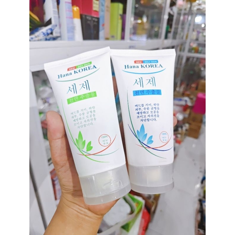 Sữa Rửa Mặt HANA Korea 150ml - Giảm mụn, mờ nám, sáng da