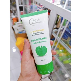 Sữa rửa mặt marble white chiết xuất rau má 150ml