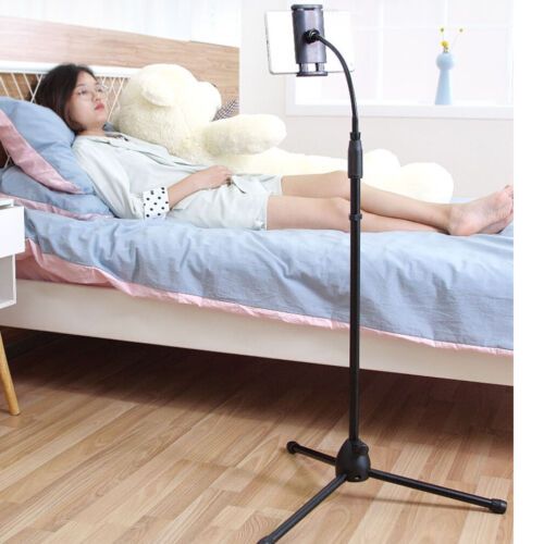Giá đỡ treo điện thoại ipad máy tính bảng đa năng để ngồi nằm giường, Cây tripod 3 chân livestream xem phim du lịch