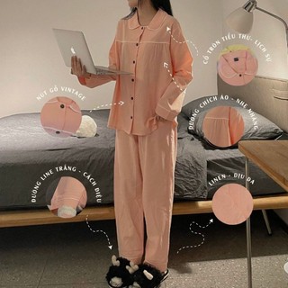 Bộ Pyjama Xốp Bèo Dài Siêu Hot