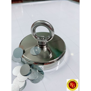 Nam châm móc treo cứu hộ D90mm hút cực mạnh, cực khỏe