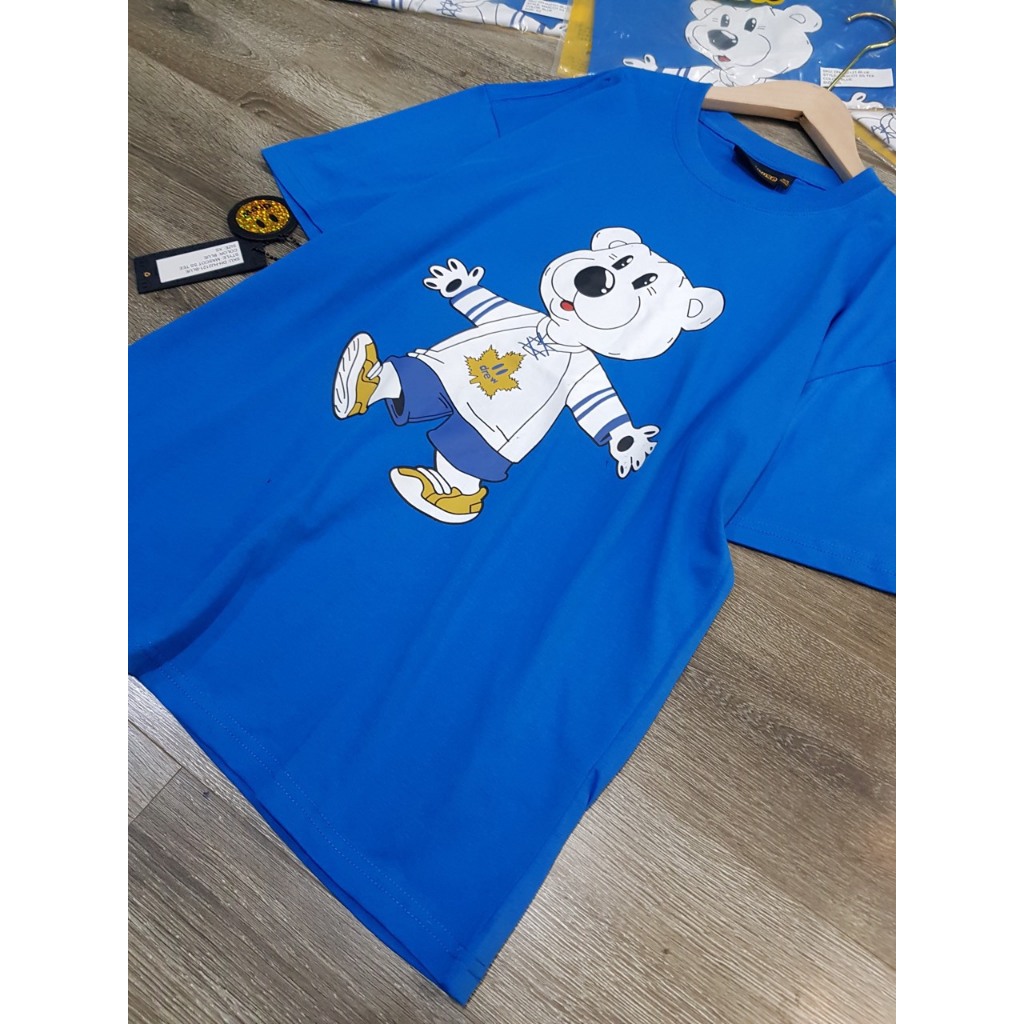 Áo Thun Nữ T.Shirt Hình Gấu D.REW HOUSE MẶT CƯỜI DƯ CHÍNH HÃNG