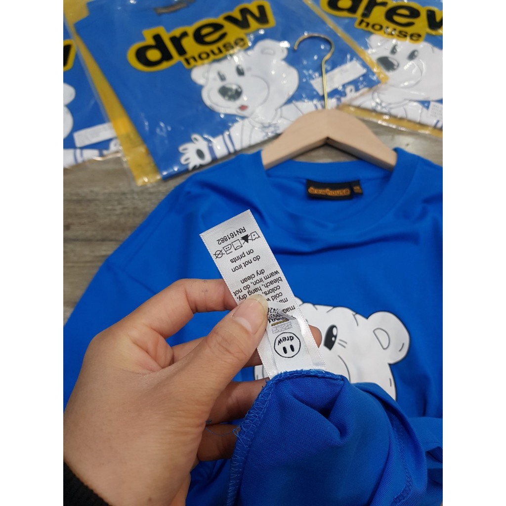 Áo Thun Nữ T.Shirt Hình Gấu D.REW HOUSE MẶT CƯỜI DƯ CHÍNH HÃNG