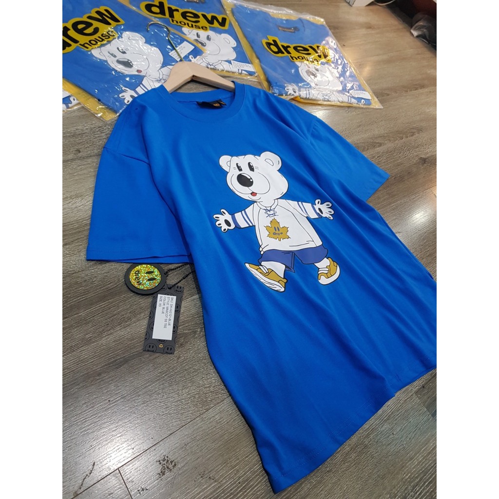 Áo Thun Nữ T.Shirt Hình Gấu D.REW HOUSE MẶT CƯỜI DƯ CHÍNH HÃNG