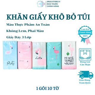 Khăn giấy khô hình hạc