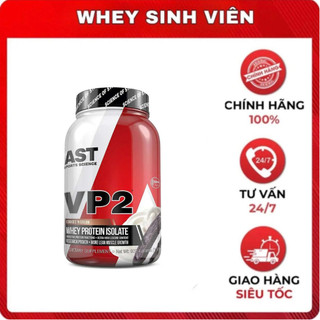 [Rẻ vô địch] Sữa tăng cơ AST VP2 Whey Protein Isolate 2lb (900g) [Chính hãng]