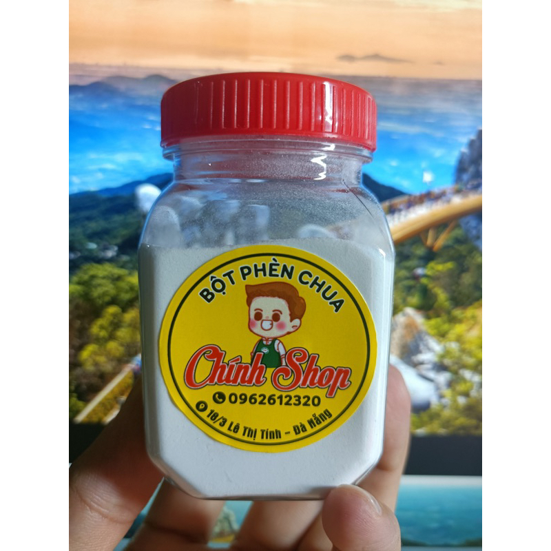 Bột Phèn Chua chưng cất  ngăn mồ hôi nách