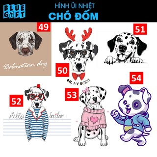 Hình ủi, hình ép nhiệt Chó Đốm 9