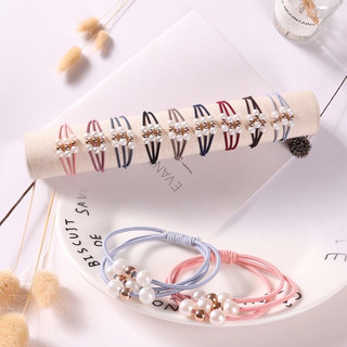 Dây cột tóc hoạ tiết Ulzzang Siêu Hot