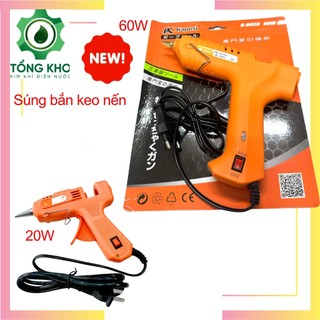 Dụng cụ bắn keo nến silicon cầm tay, súng máy bắn keo nến 20W, 60W Kapusi Japan