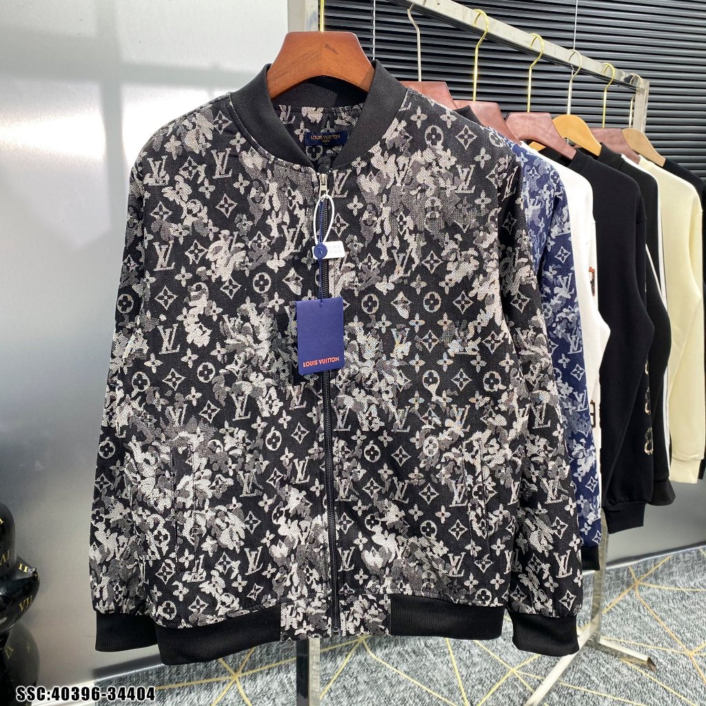 Áo khoác Bomber nam loang chất vải bò dày dặn 2 lớp hàng Quảng Châu loại 1