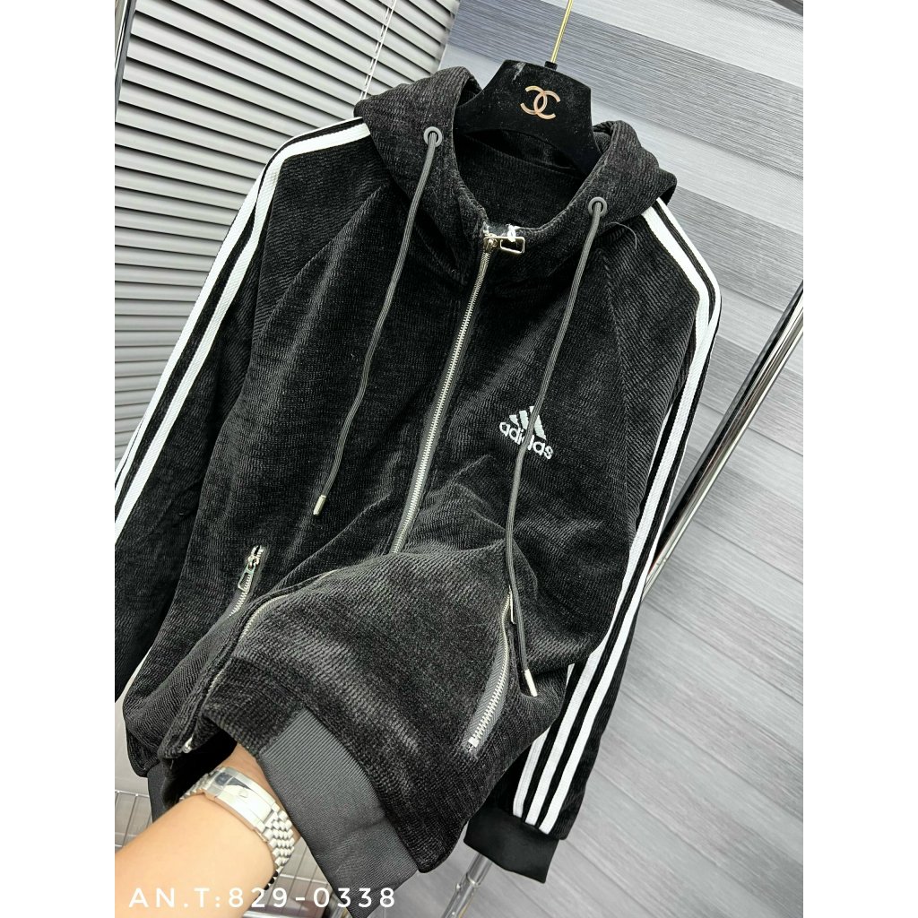 Áo khoác nỉ ADIDAS lót lông siêu dày dặn hàng Quảng Châu cao cấp