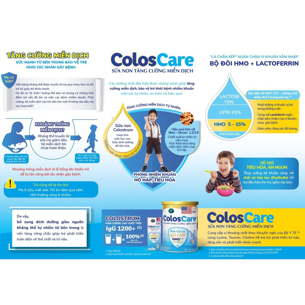 Thùng 48 Hộp Sữa Bột Pha Sẵn Coloscare 180ml......