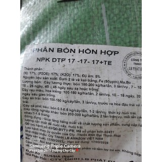 Phân Bón NPK 17-17-17+TE