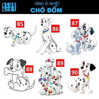 Hình ủi, hình ép nhiệt Chó Đốm 15