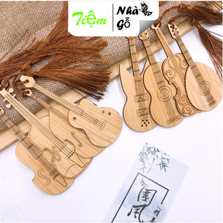 " sẵn hàng" bookmark đánh dấu trang sách hình cây đàn giúp chúng ta đánh dấu trang sách đã từng đọc qua