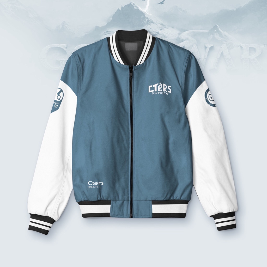 Áo Khoác Bomber Trực Tiếp Game Phiên Bản GOD OF RAGNAROK 2022 Cters Family - TTG Shop