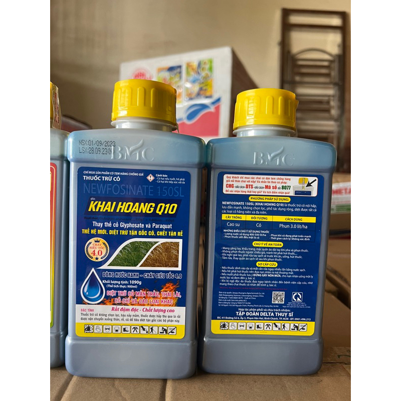 KHAI HOANG Q10 chai 900ml , hàng chính hãng có tem cào từng chai