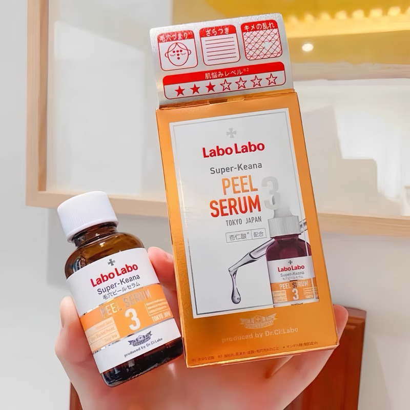 Serum Labo Labo Super Keana Peel Serum 3% 5% Sáng Da Se Khít Lỗ Chân Lông 30ml